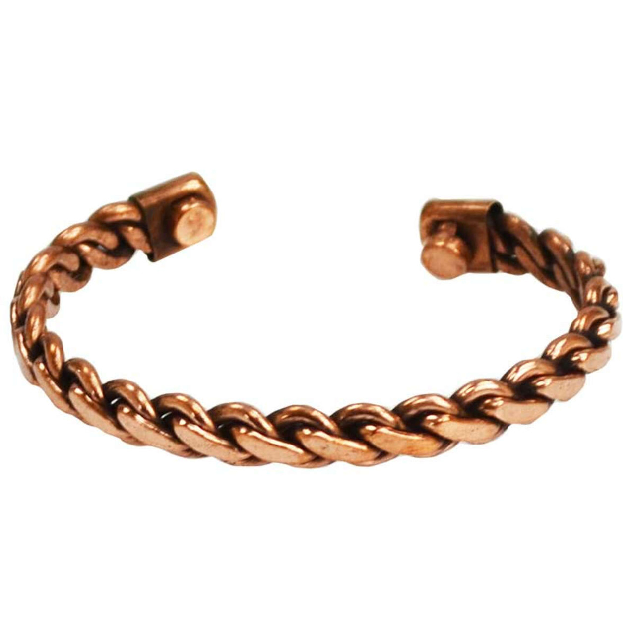 Twisted Pure Copper Bracelets for Women Men Energy Magnetic Bracelet  Benefits Men Adjustable Cuff Bracelets Health Bangles - AliExpress