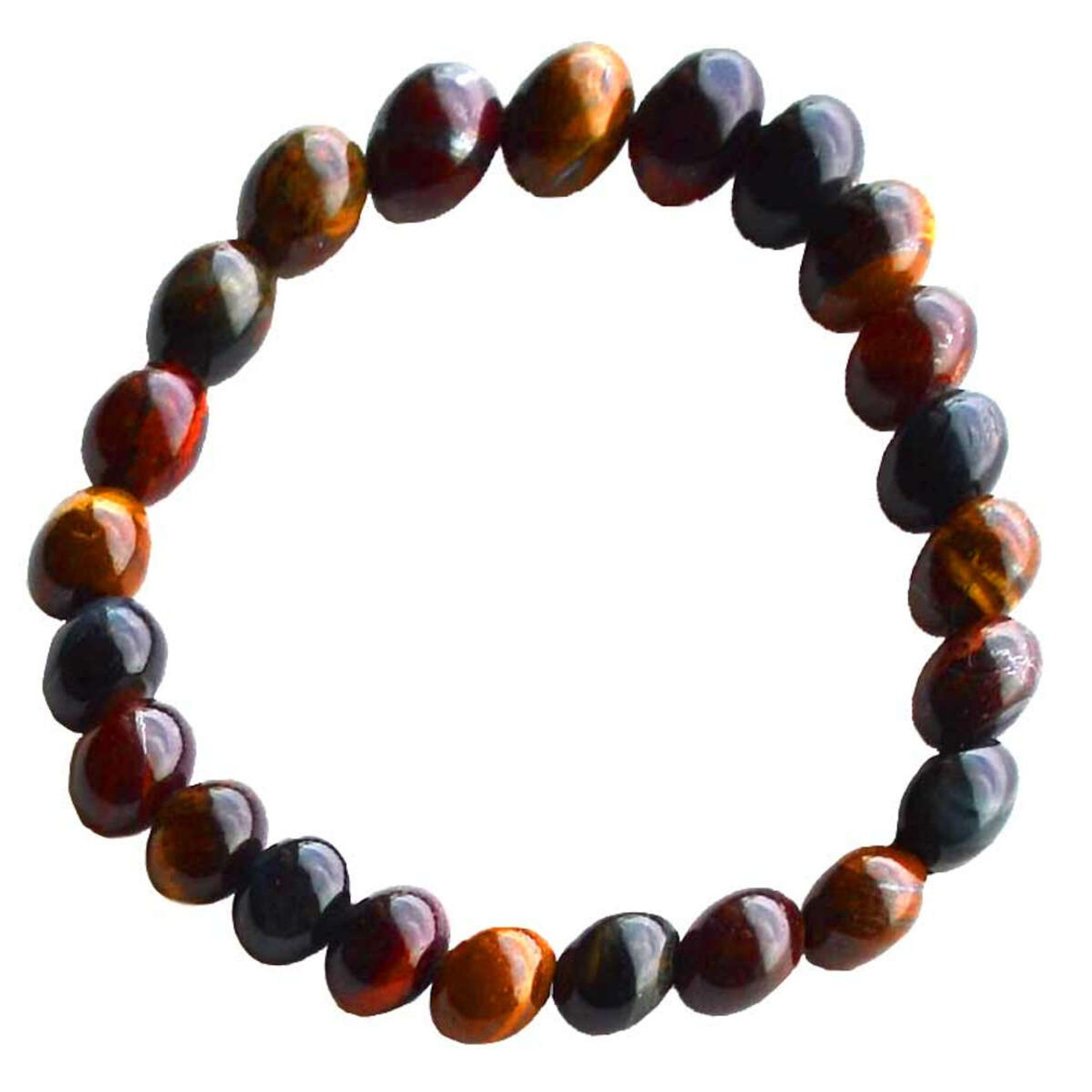 Tiger Eye Gemstone Bracelet 8mm