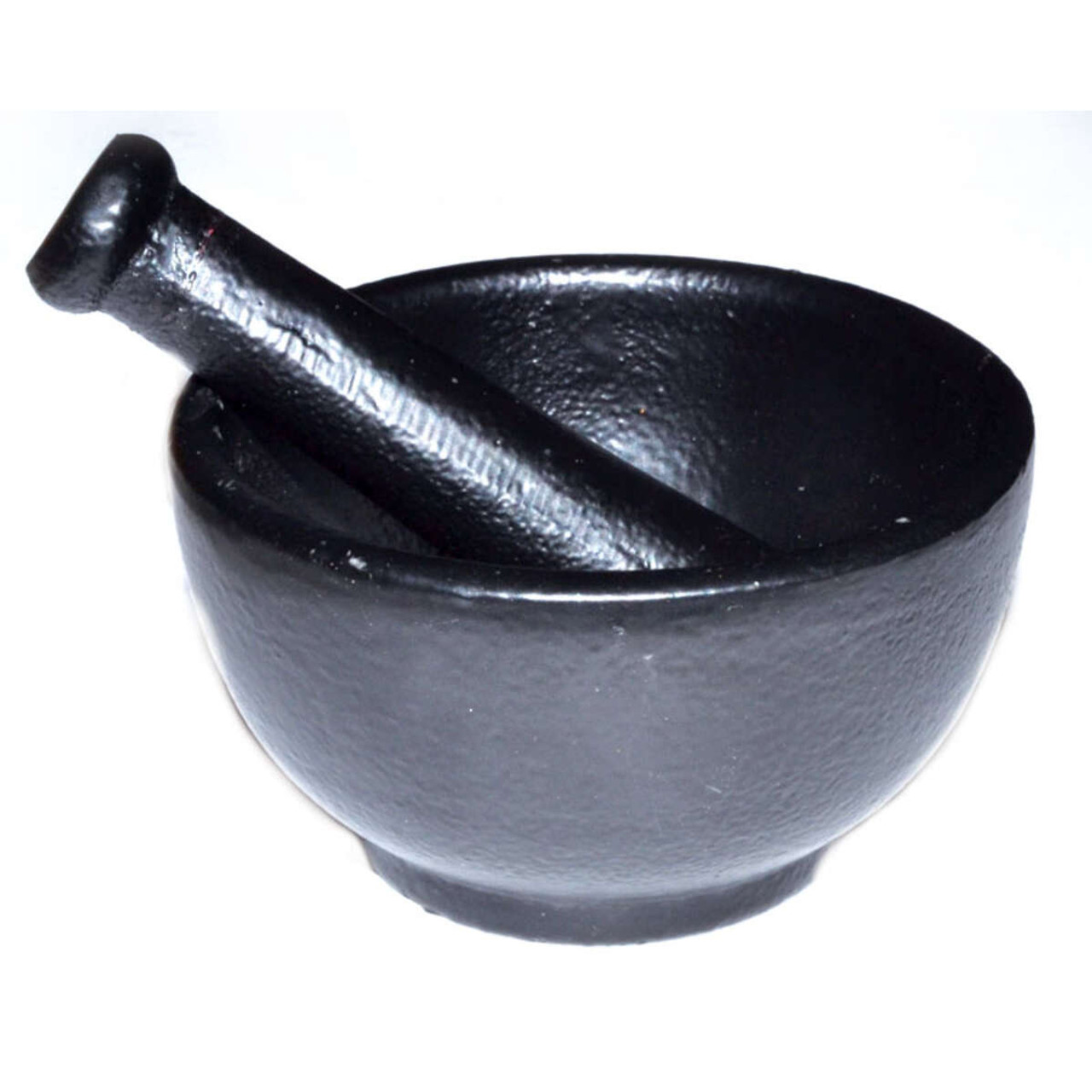 Cast Iron Mortar and Pestle Set 3 1/2"