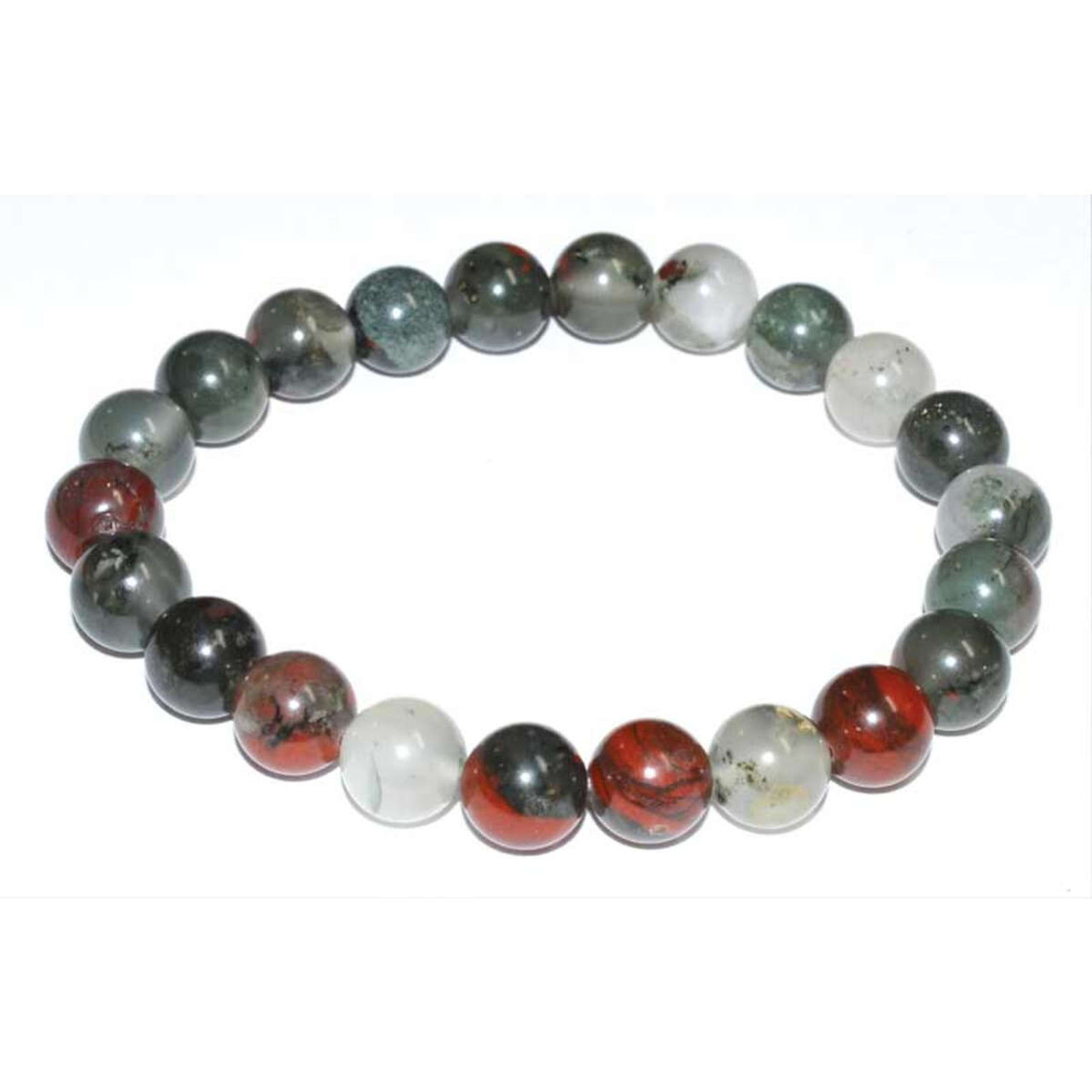 Bloodstone (Seftonite) Bracelet 8mm