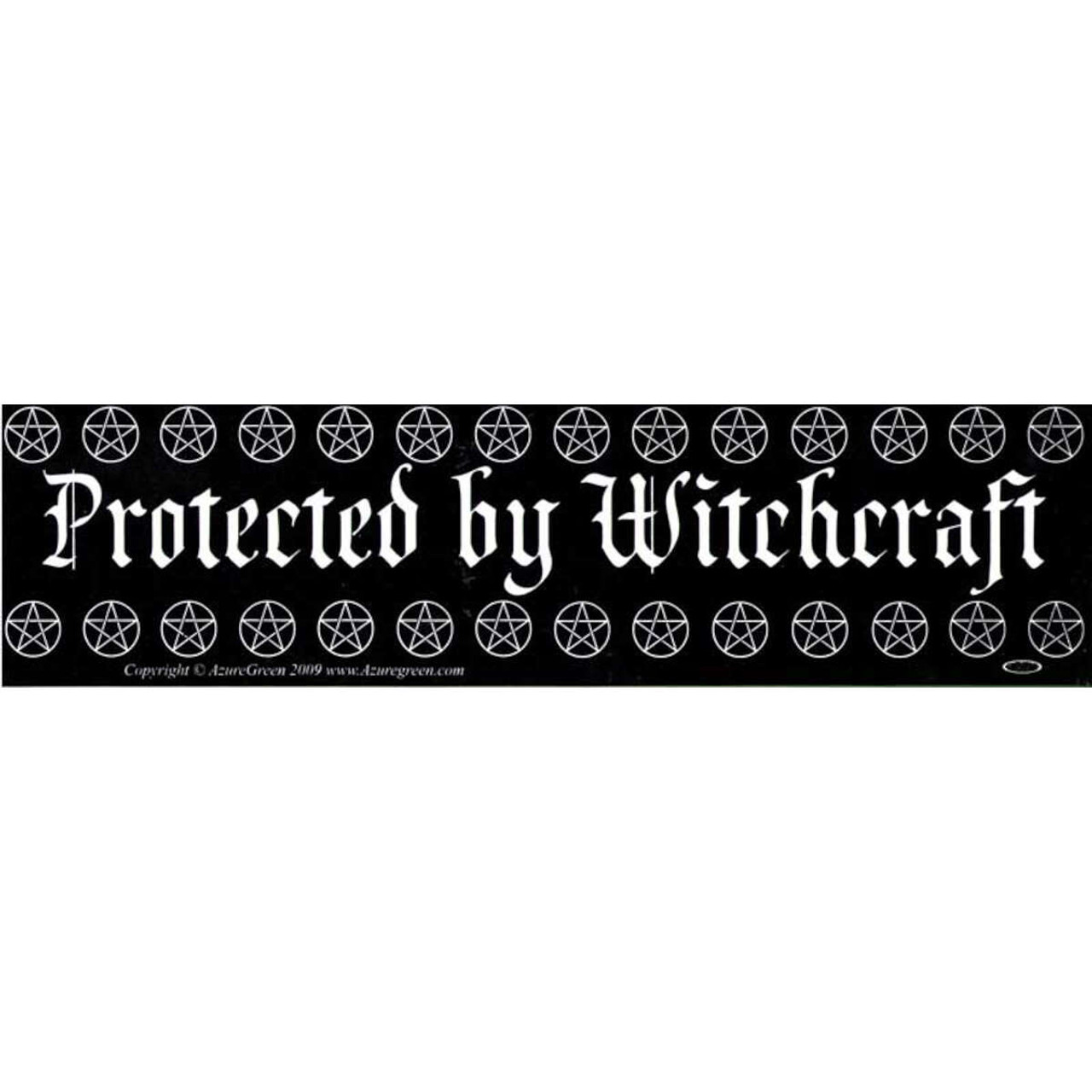 Protected By Witchcraft Bumper Sticker