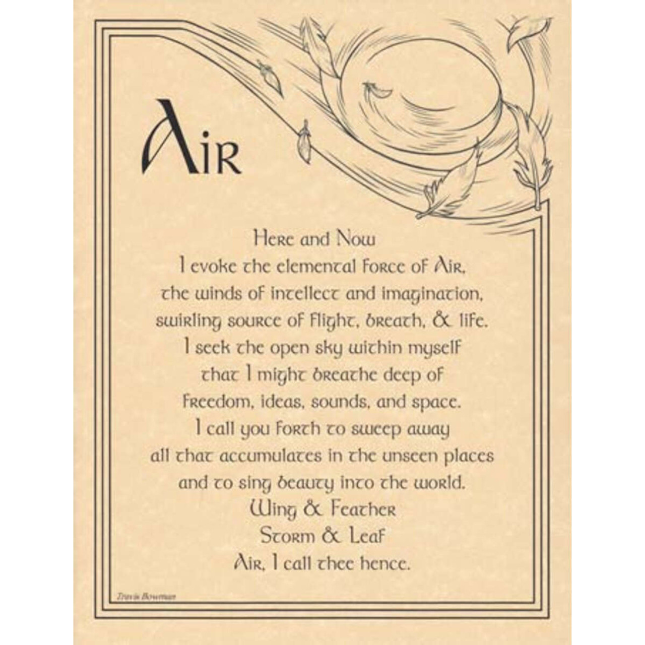 Air Evocation Poster