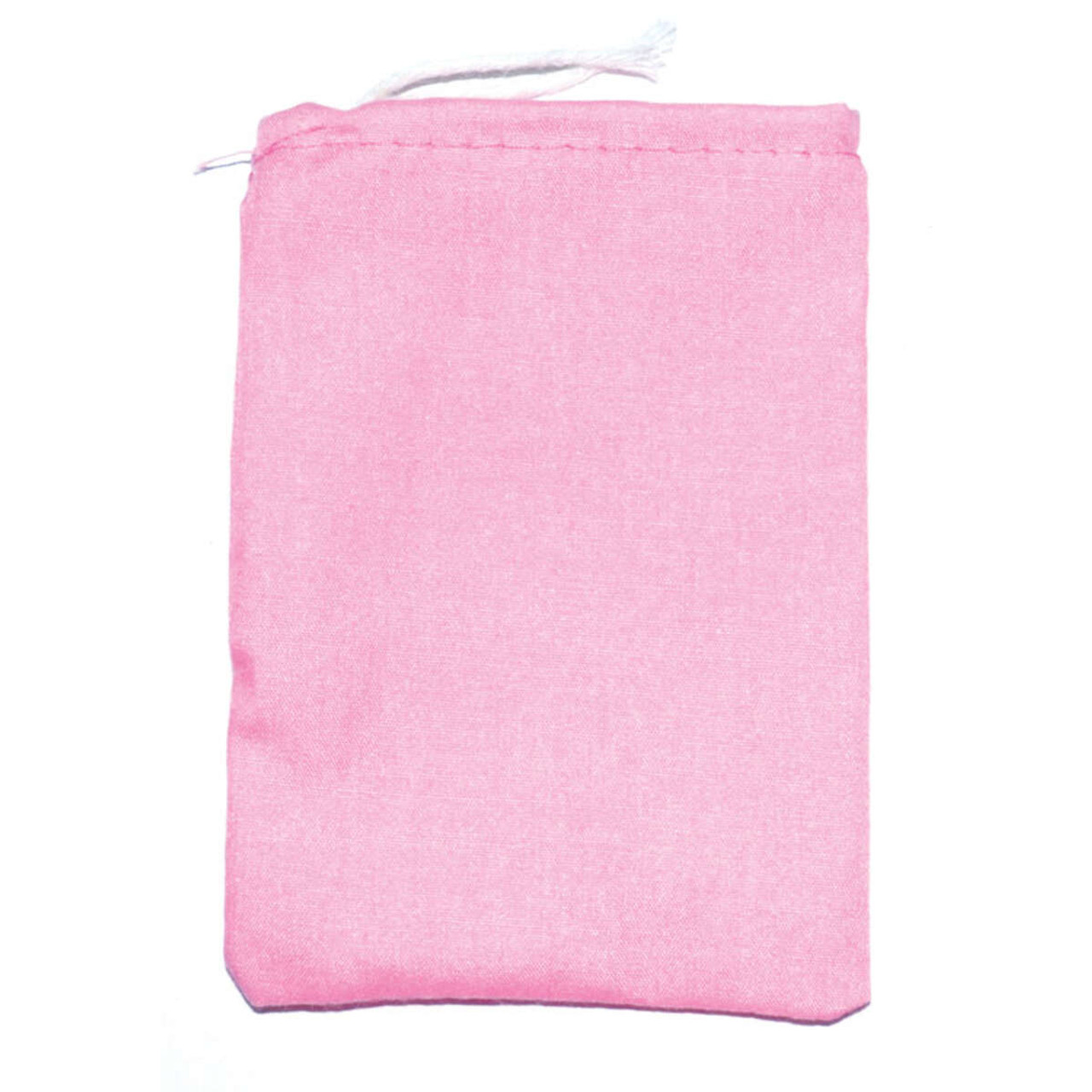 Pink Cotton Bag 3" x 4"