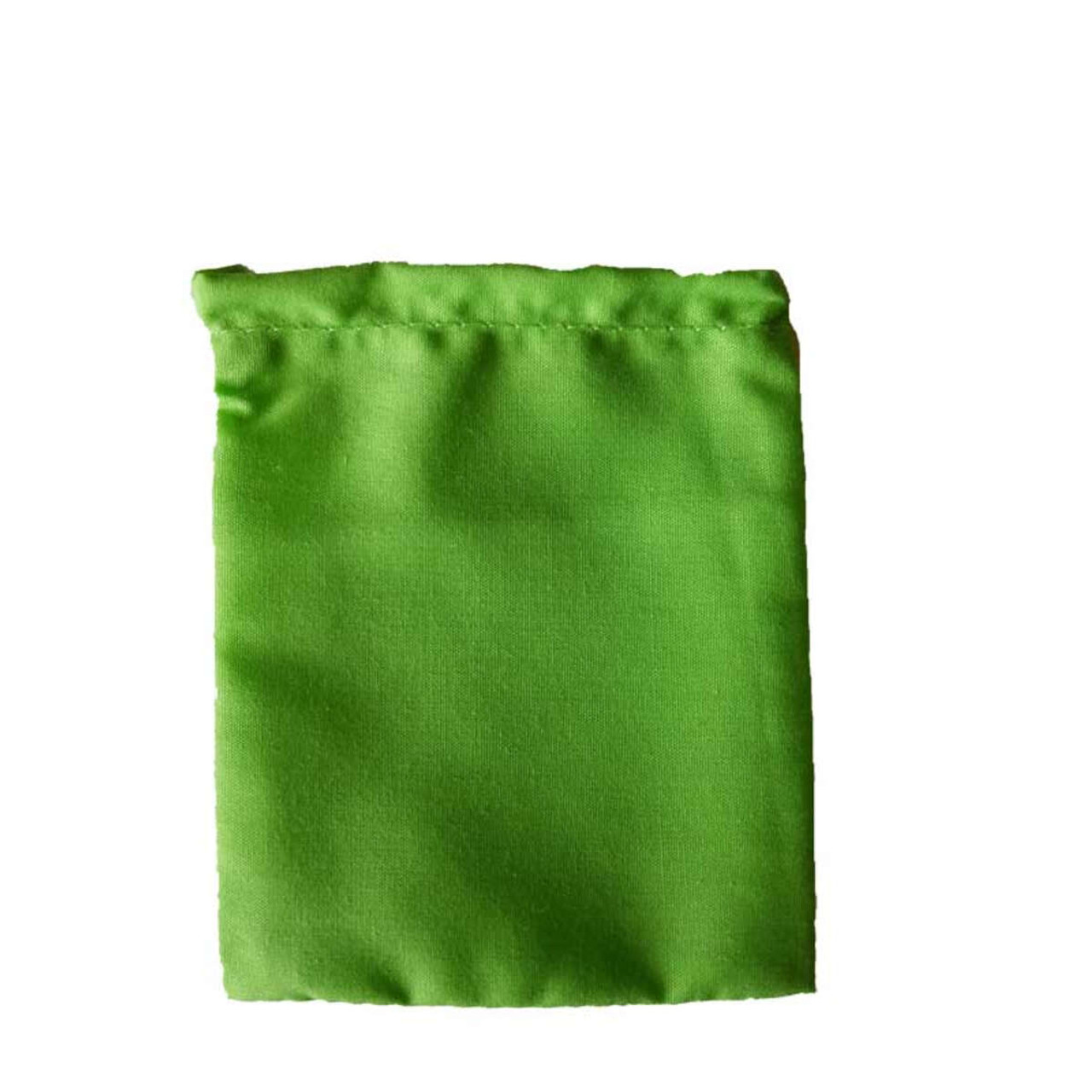 Green Cotton Bag 3" x 4"