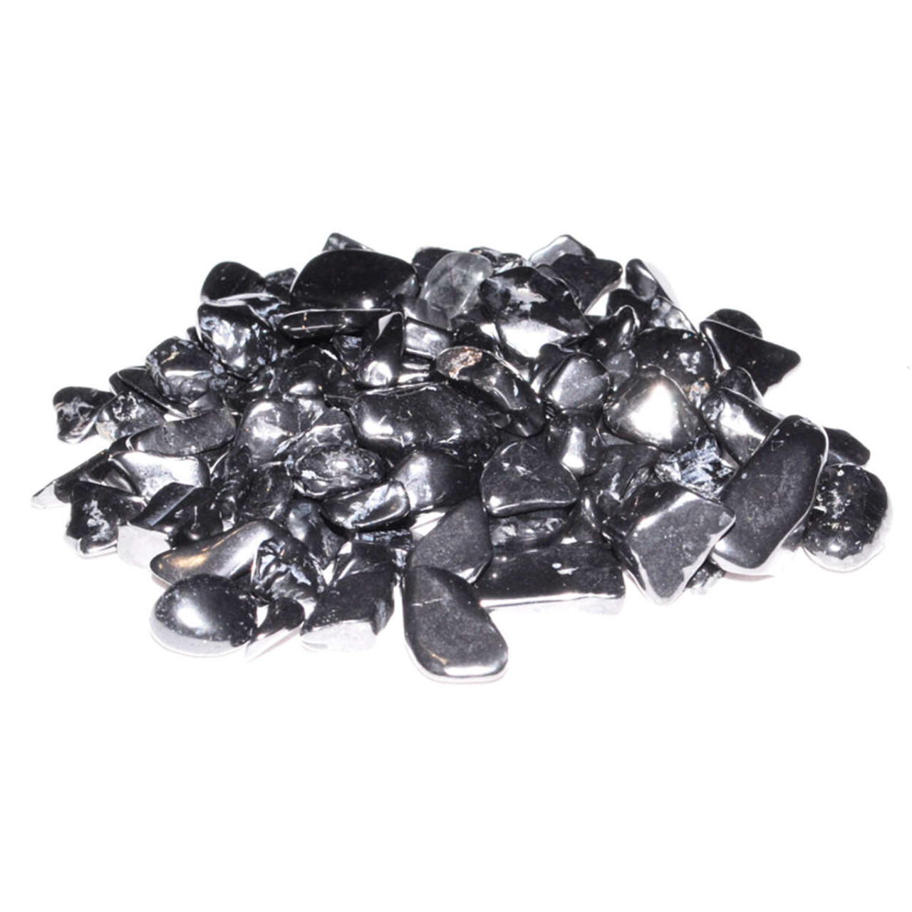 Shungite Tumbled Chips 5-8mm 1 lb.