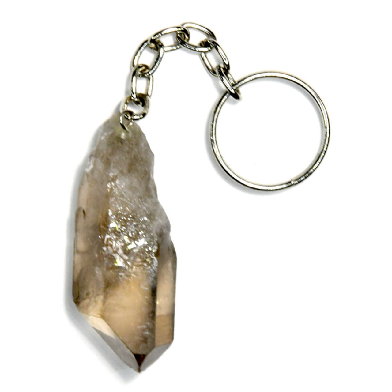 Smoky Quartz Keychain