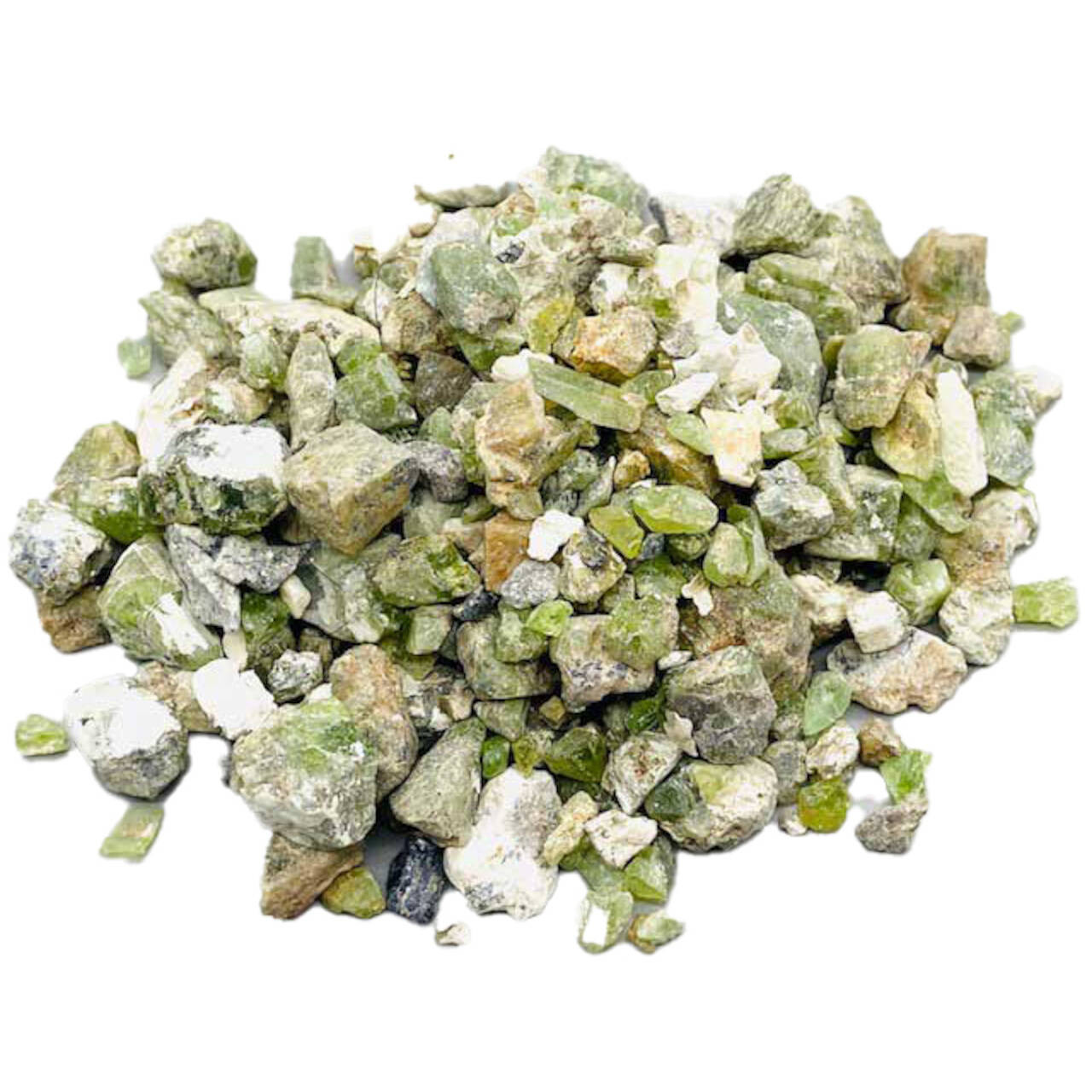 Peridot 5-10 mm. Natural Stones 1 Lb.