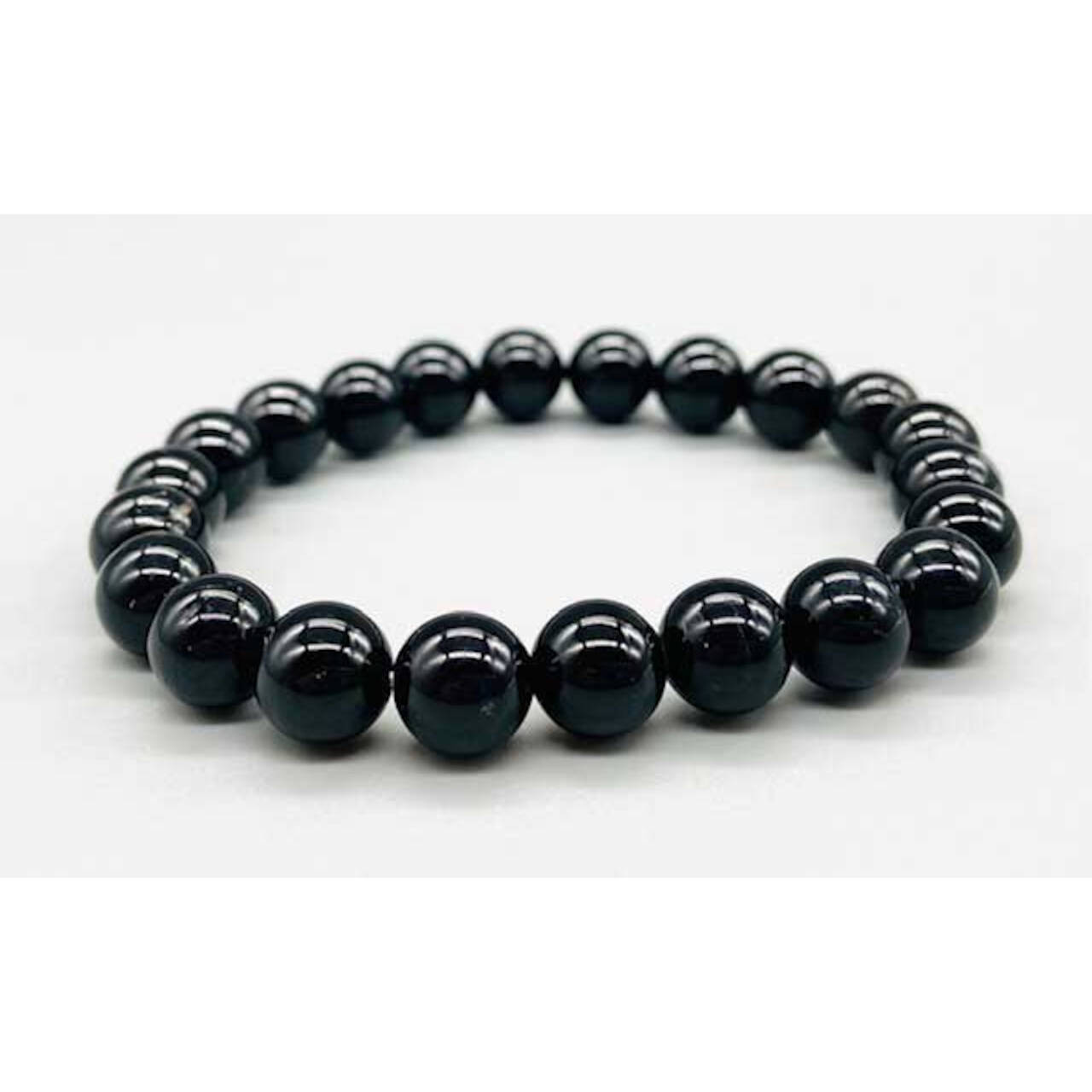 Black Tourmaline Bracelet 8 mm.