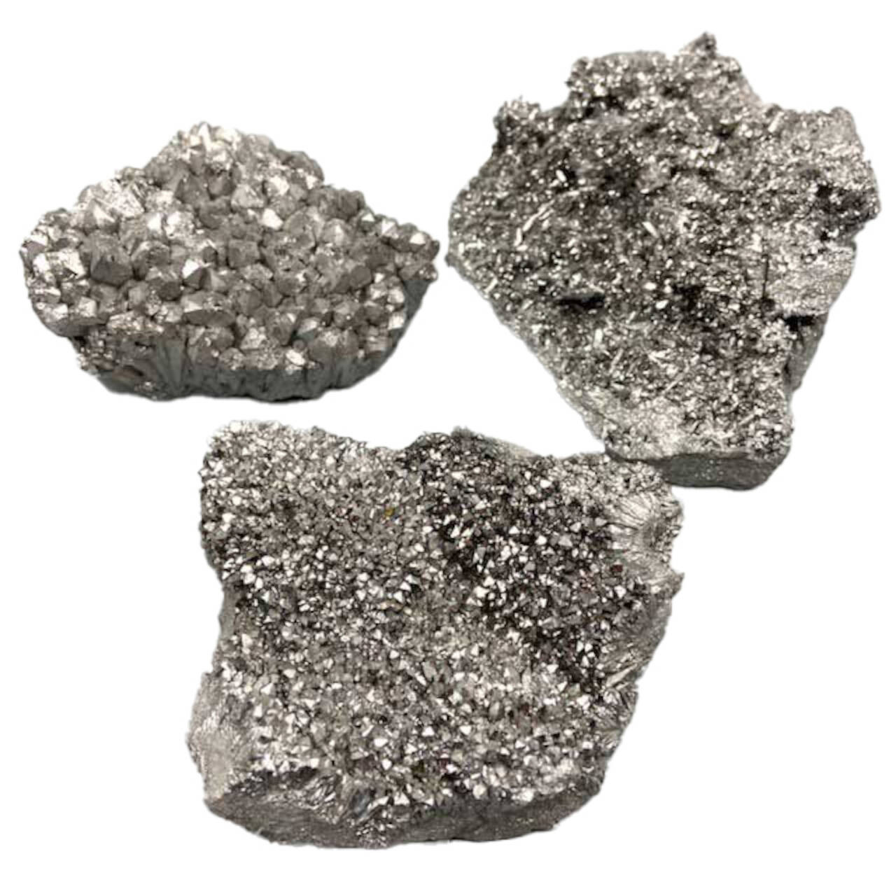 Crystal Druse Silver approx. 4.5 lb.