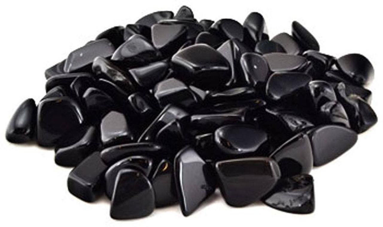 Obsidian Tumbled Gemstones 1/2 lb.