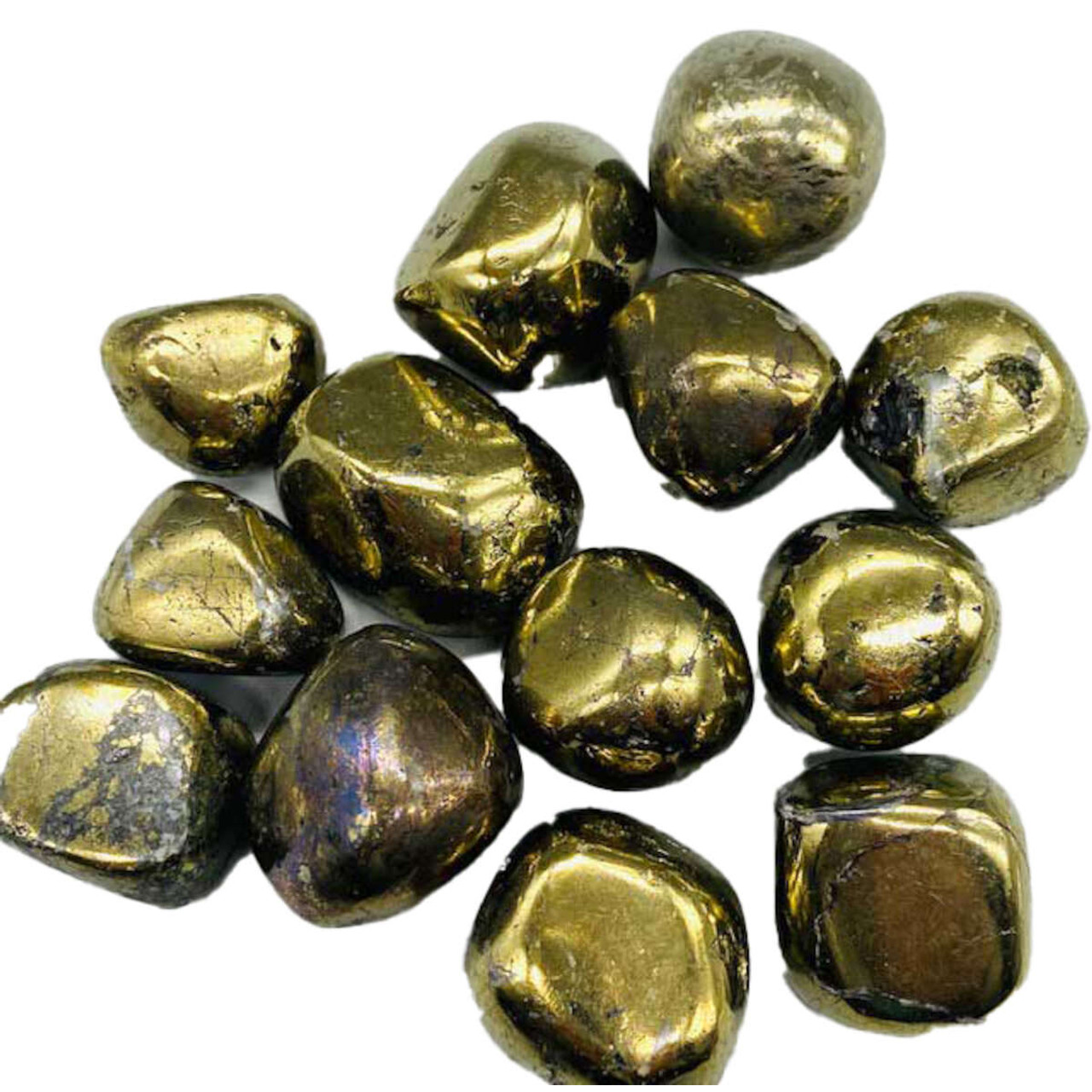 Chalcopyrite Tumbled Stones 1 lb.