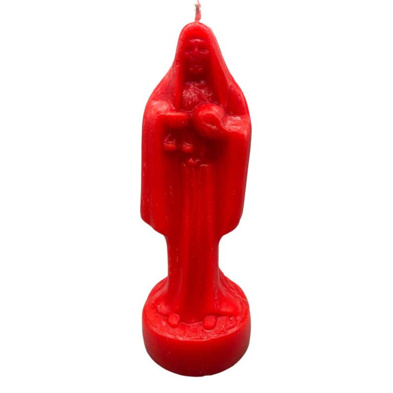 Red Holy Death Candle 10"