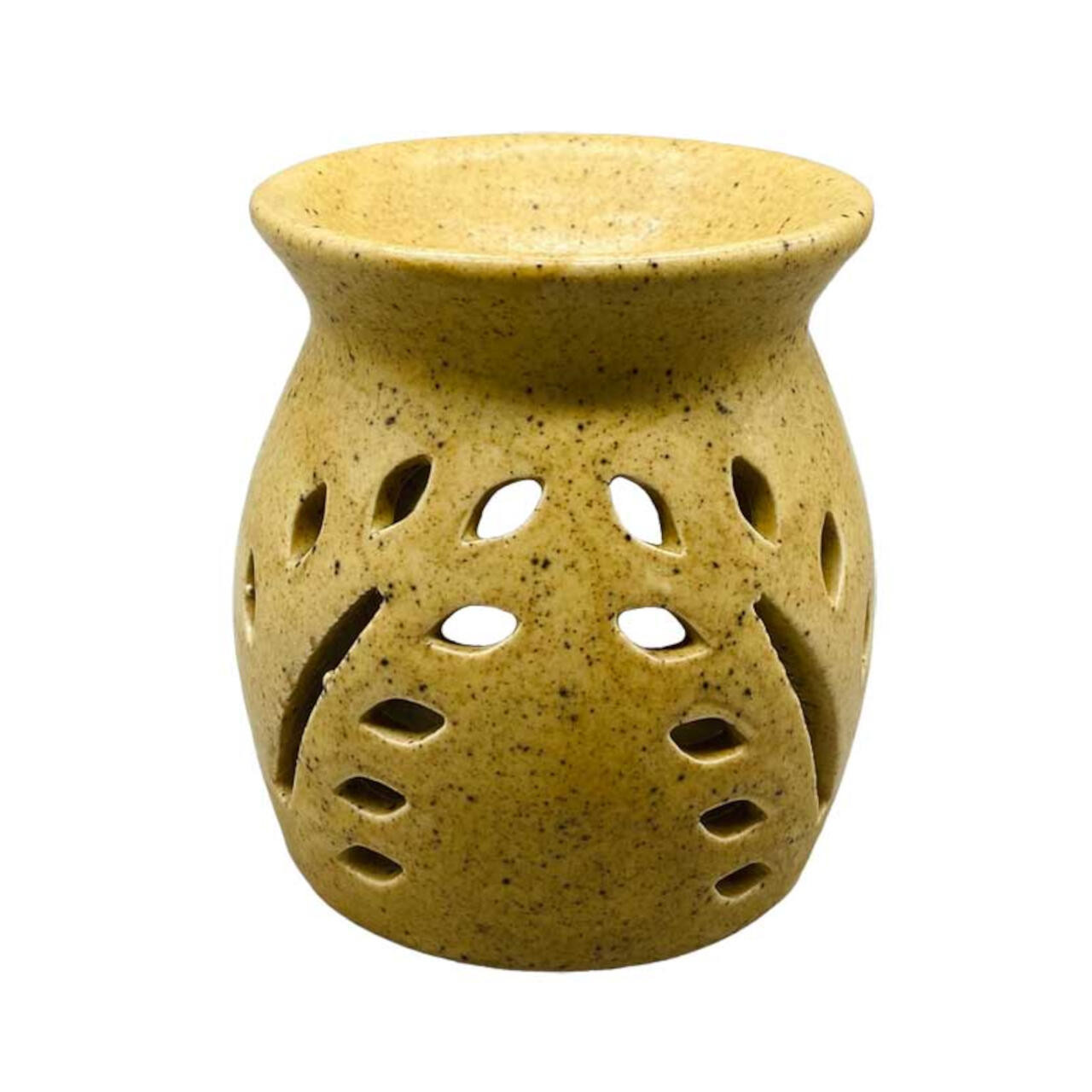 Beige Ceramic Oil Diffuser 3 3/4"