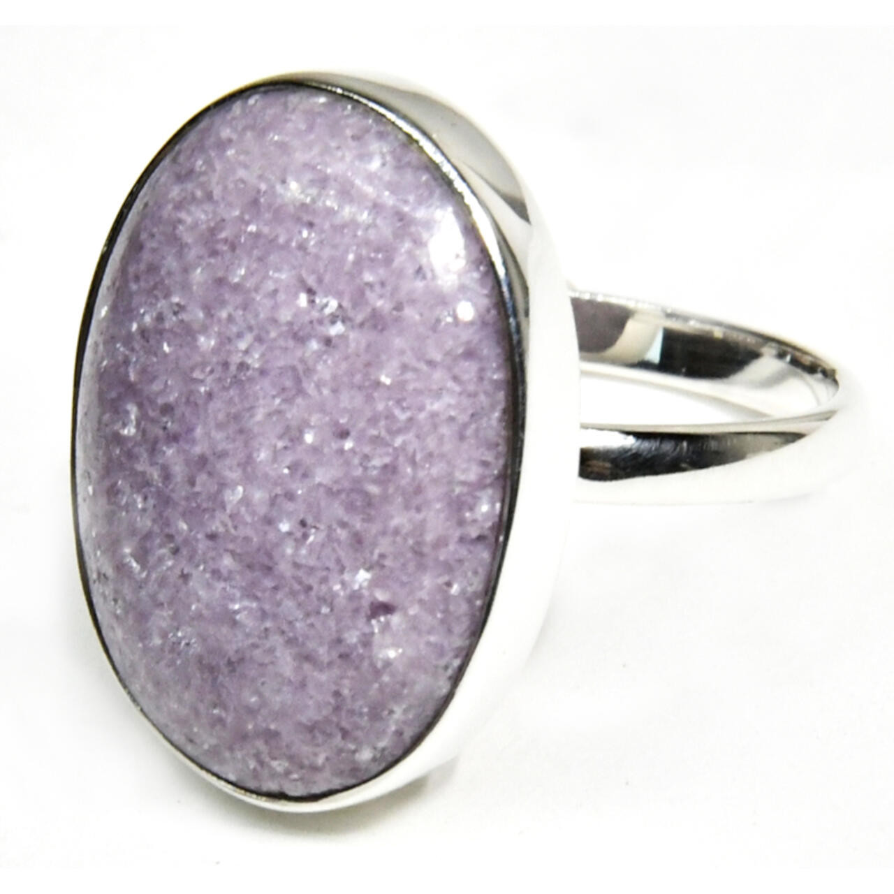 Lepidolite Ring Size 8