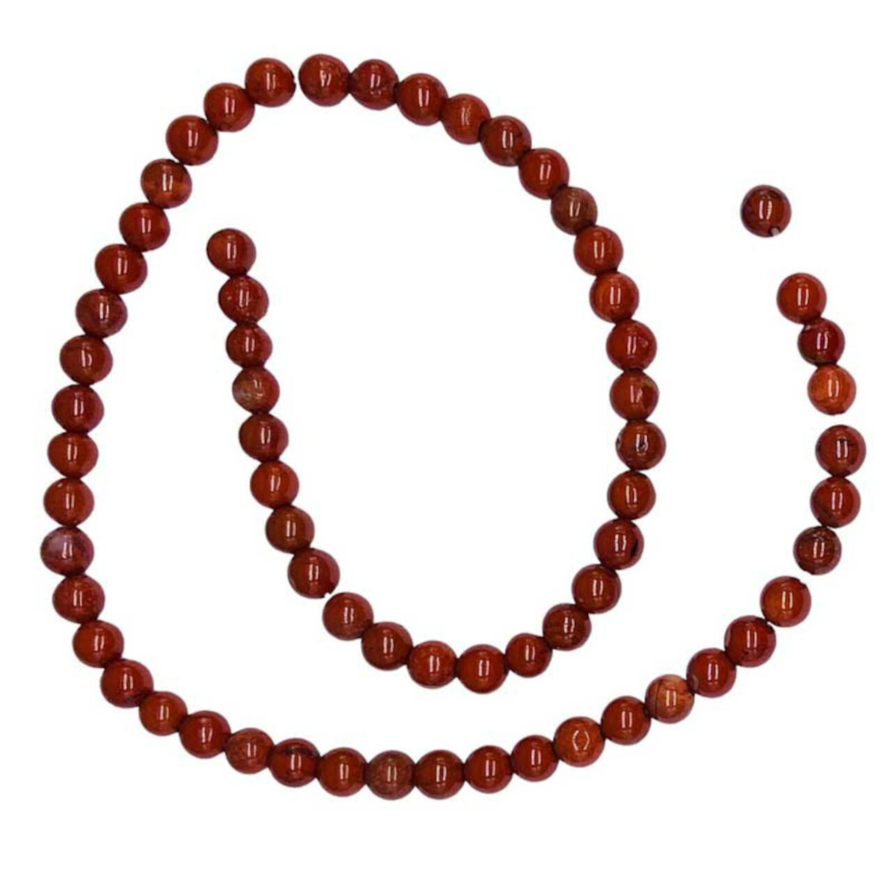 Red Jasper Beads 6 mm