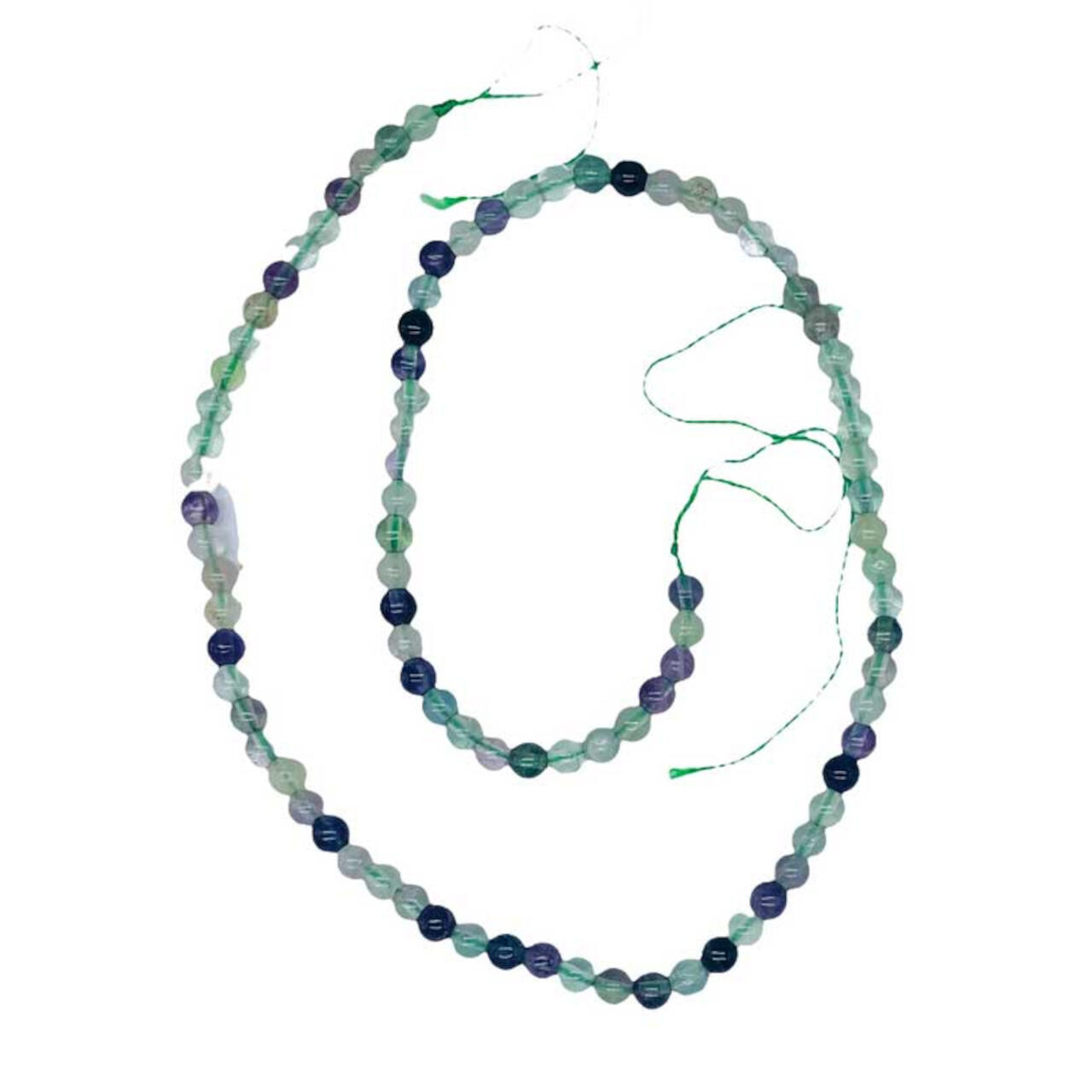 Rainbow Fluorite Beads 4 mm