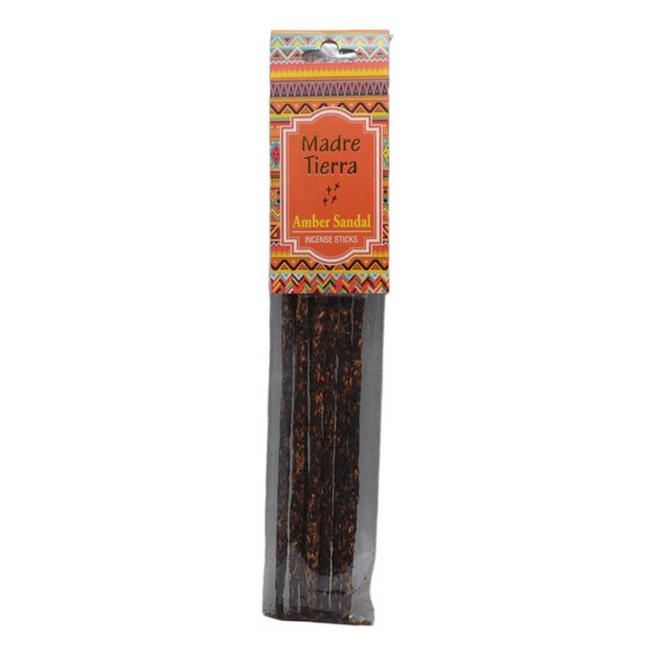 Amber Sandal Madre Tierra Incense Stick 8/Pk