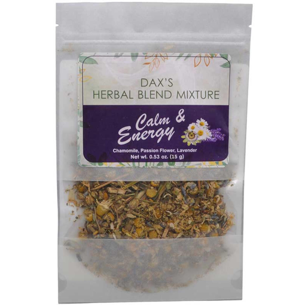 Calm & Energy Smoking Herb Blends 15 gms
