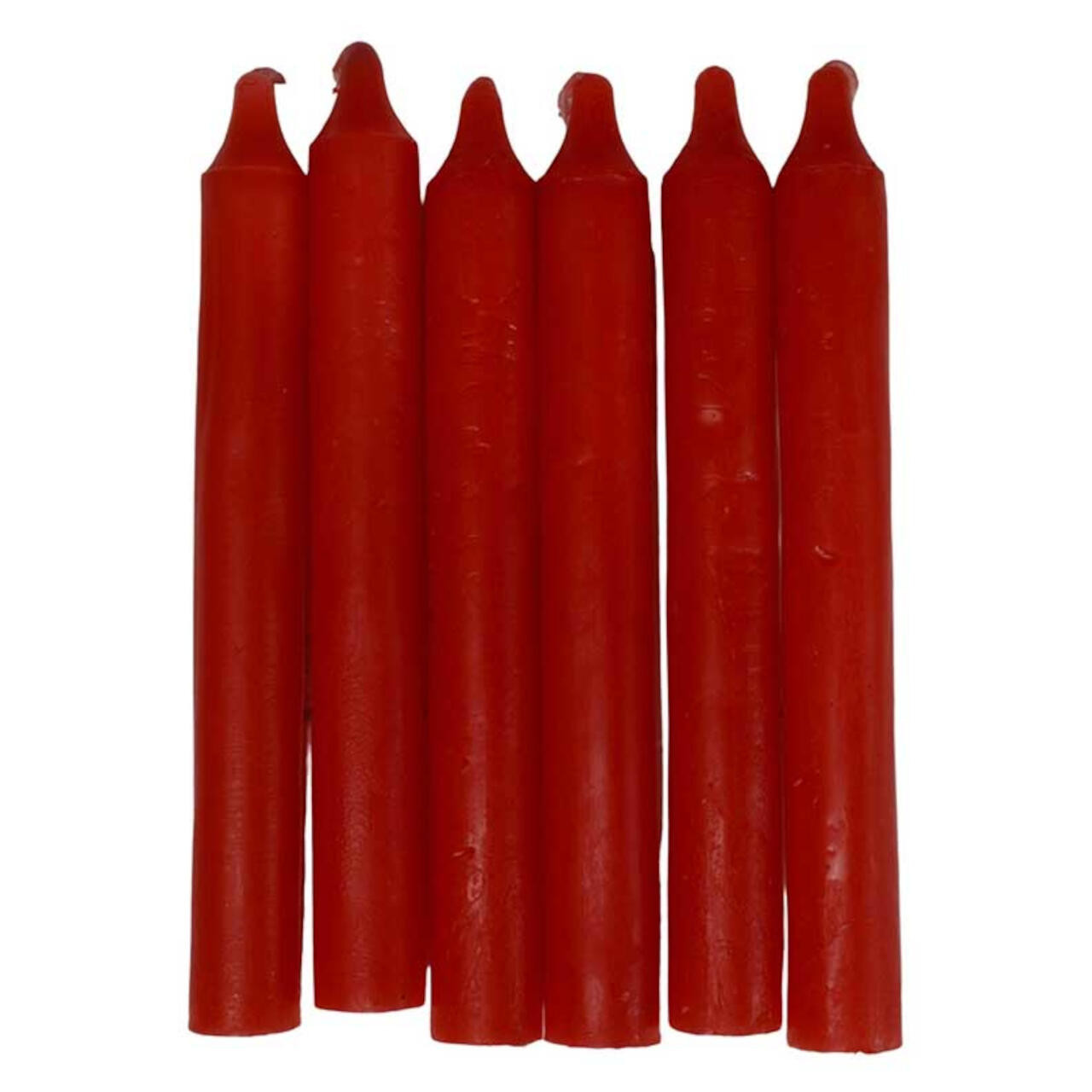 Red 6" Household Candle (Set Of 6)