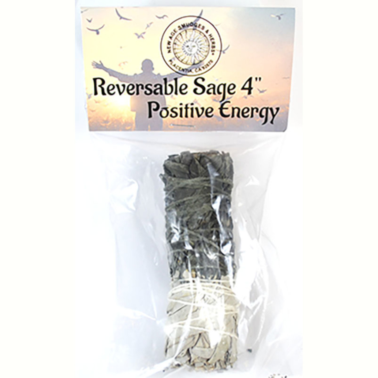 Positive Energy Reversable Smudge Stick 4"