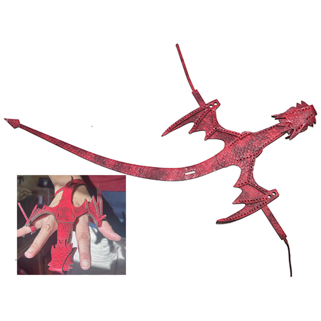 Red Dragon Hand Pet