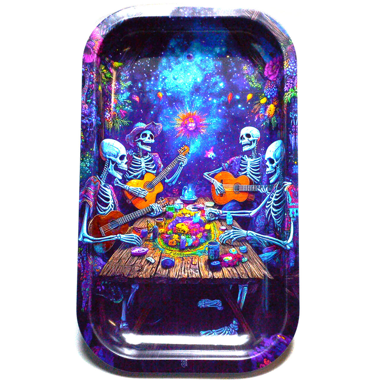 Skulls Band Rolling Tray