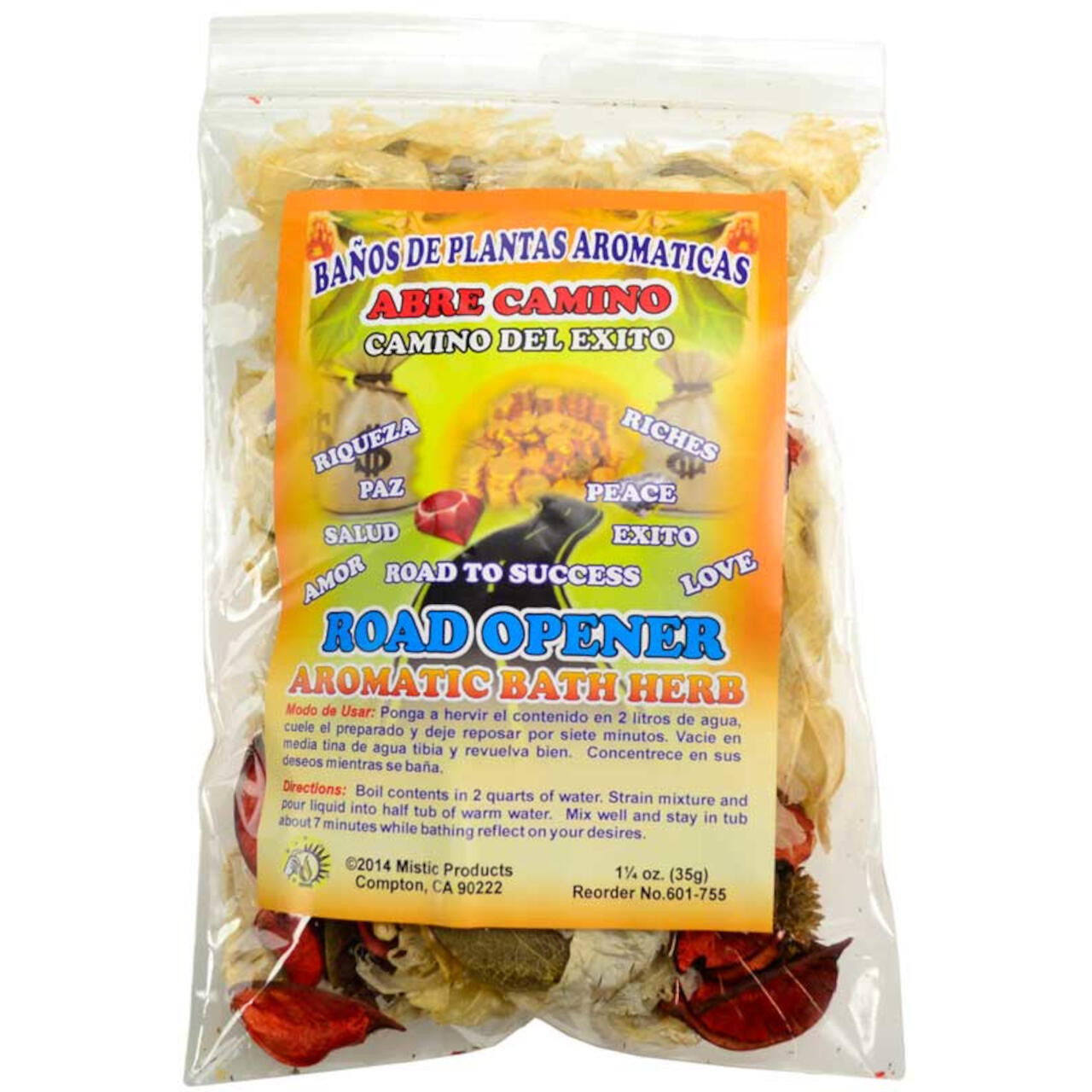 Road Opener (Abre Camino) Aromatic Bath Herb 1 1/4 oz