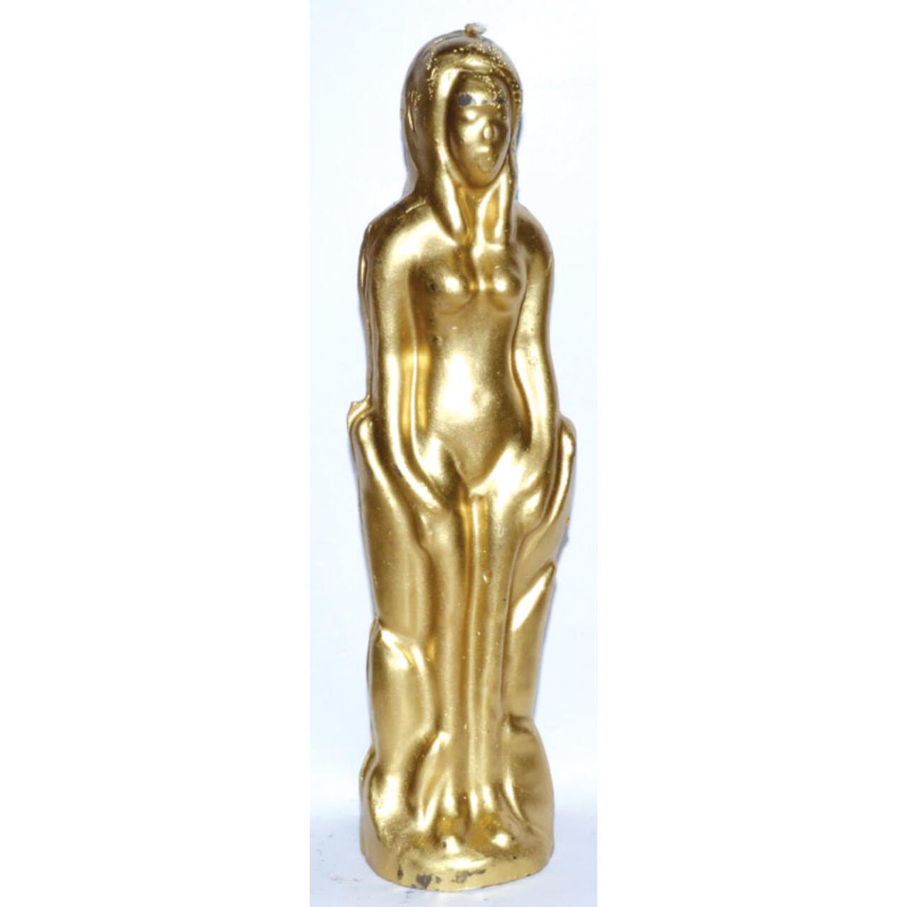 Gold Female Candle 7"