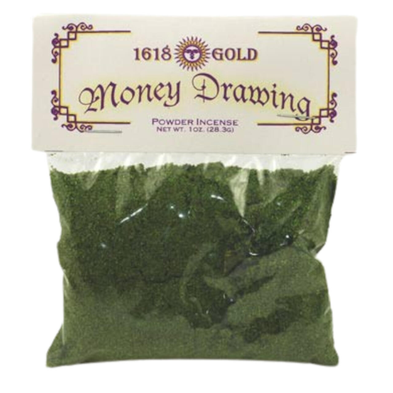 Money Drawing Powder Incense 1 oz