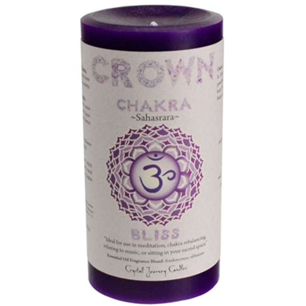 Crown Chakra Pillar Candle