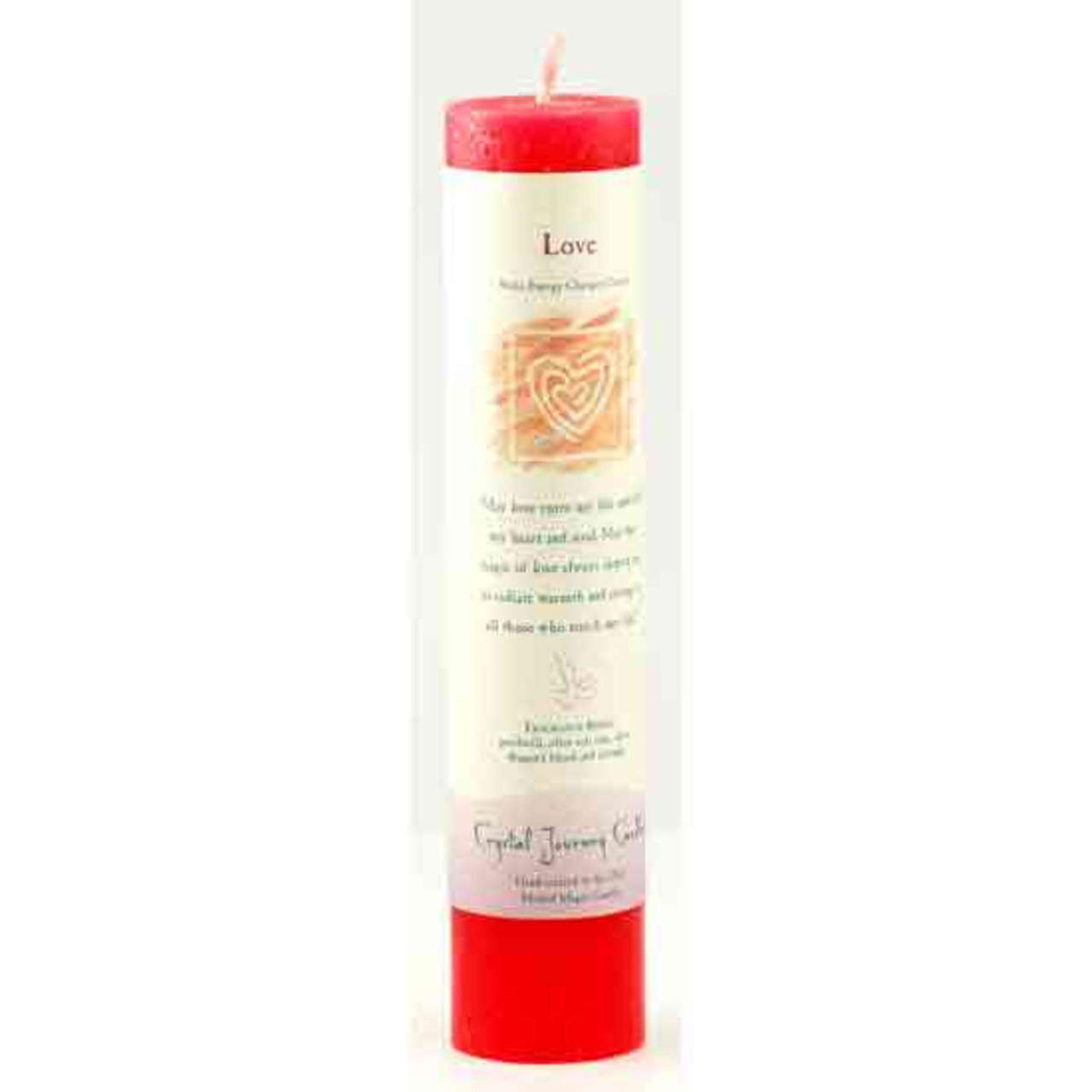 Love Reiki Charged Pillar Candle