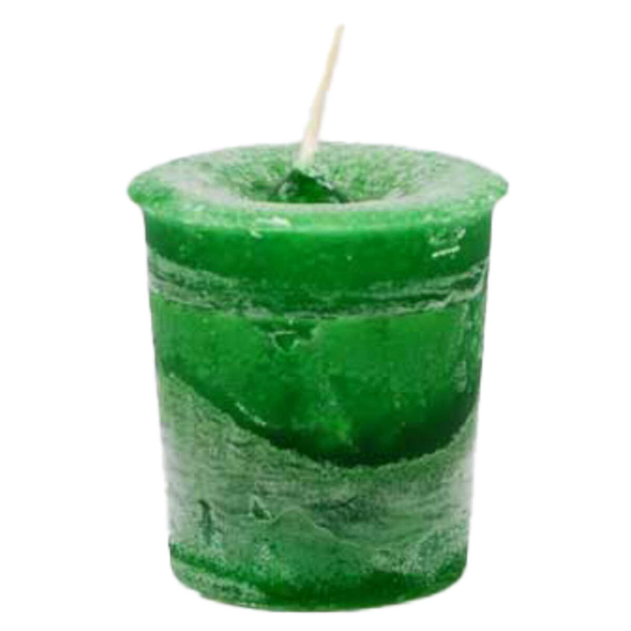 Money Herbal Meditation Votive Candle