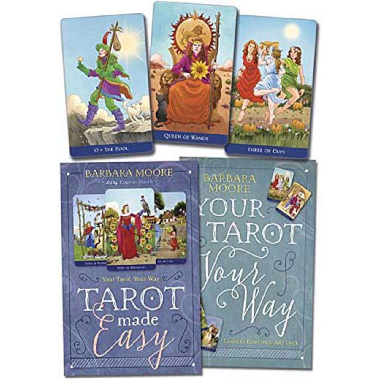 Tarot Made Easy (deck and book) by Barbara Moore