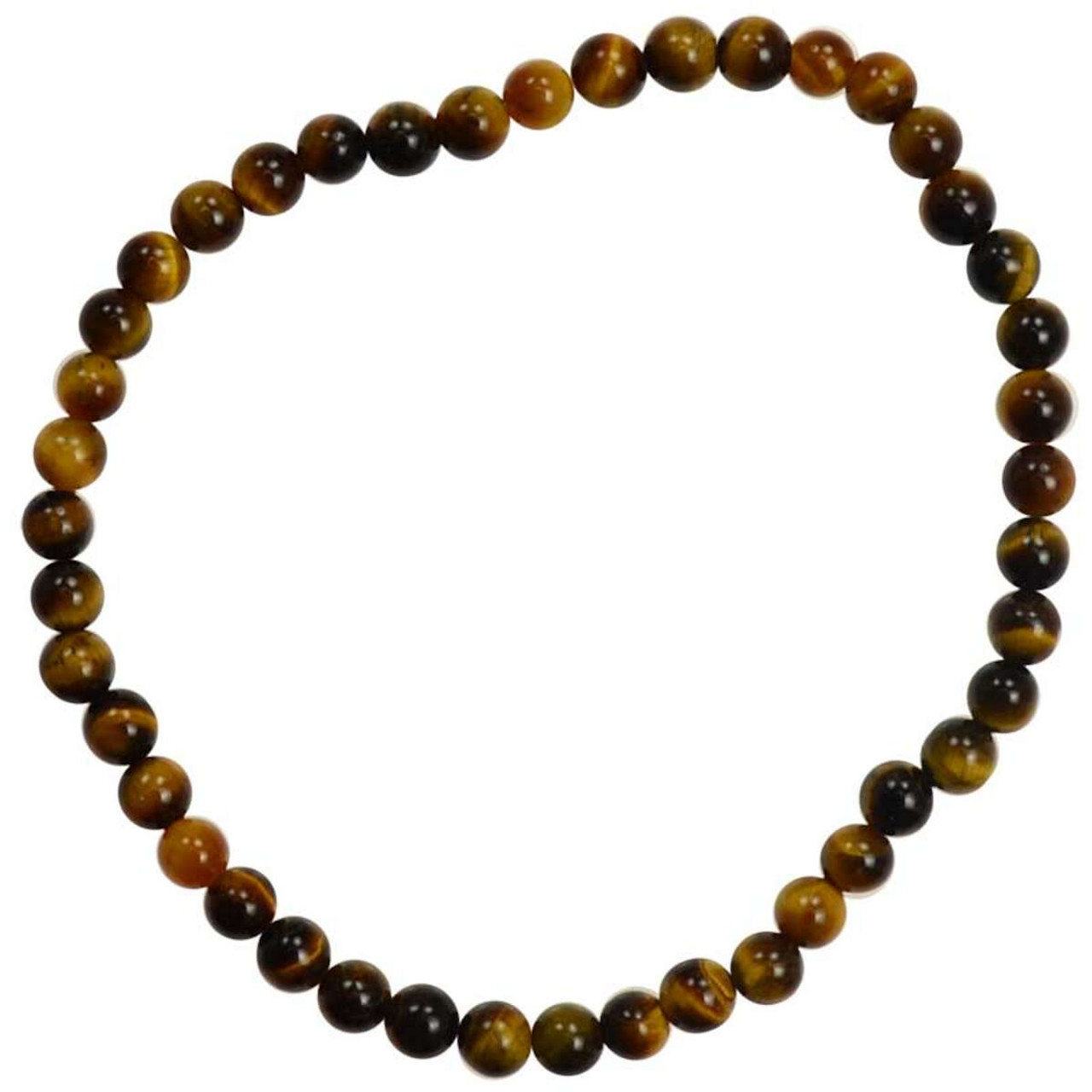 Tiger Eye Stretch Bracelet 4mm