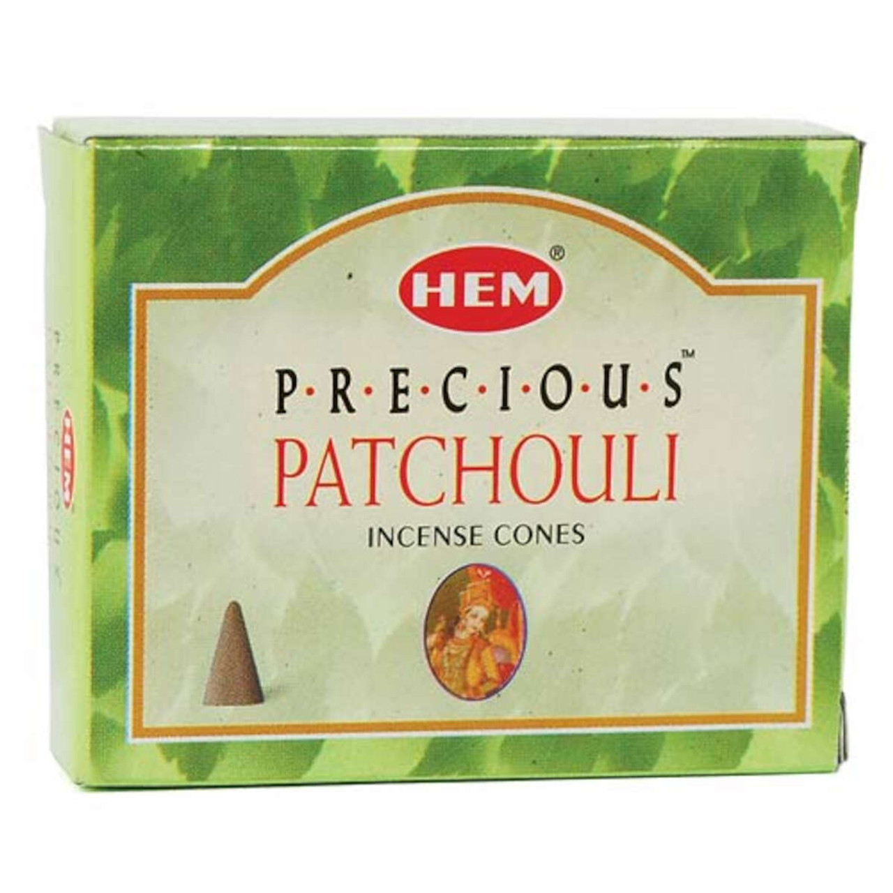 Patchouli HEM Incense Cones 10 pack