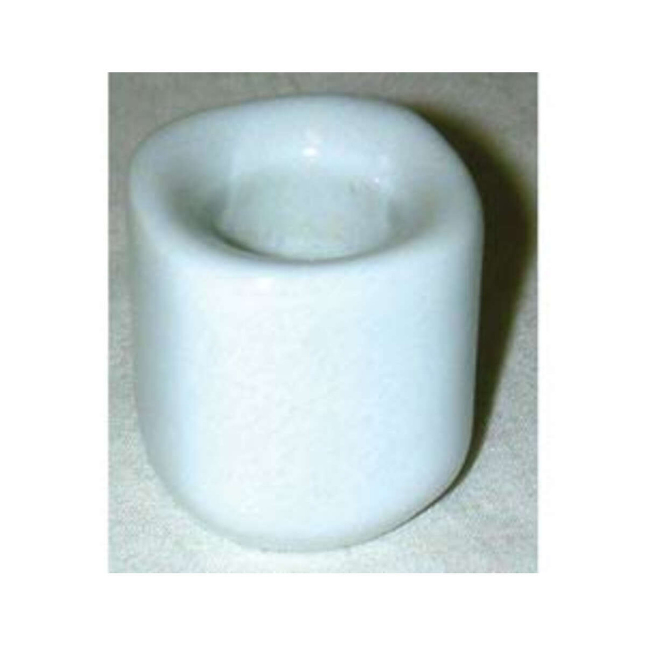 White Ceramic Chime Candle Holder