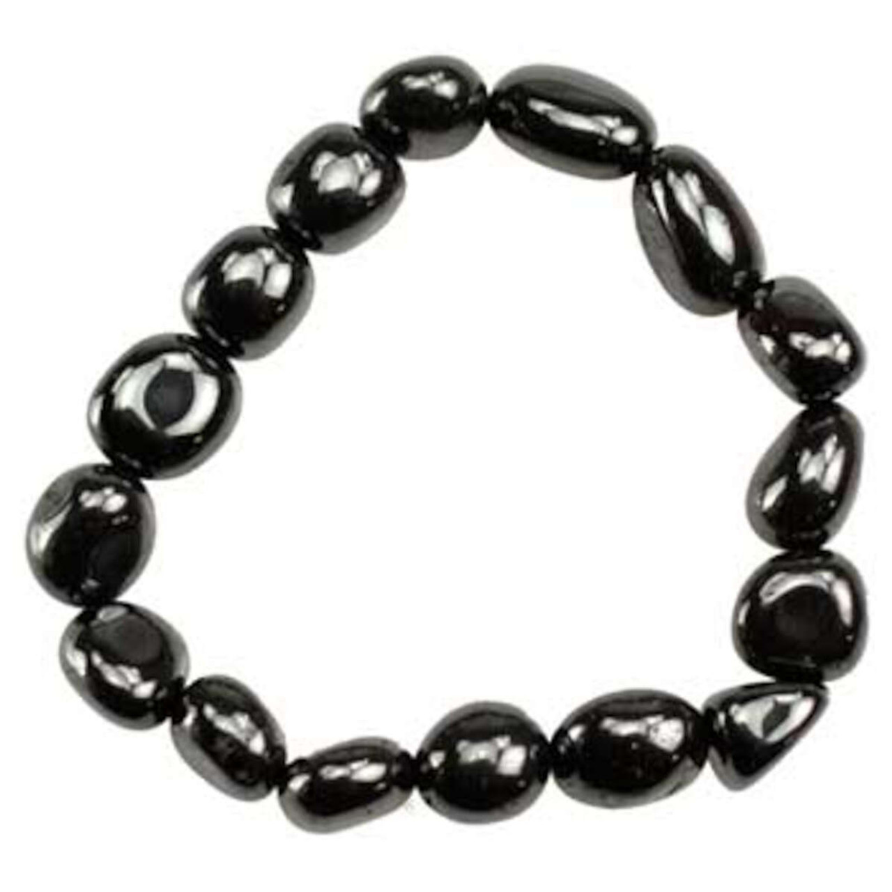 Hematite (man-made) Gemstone Bracelet