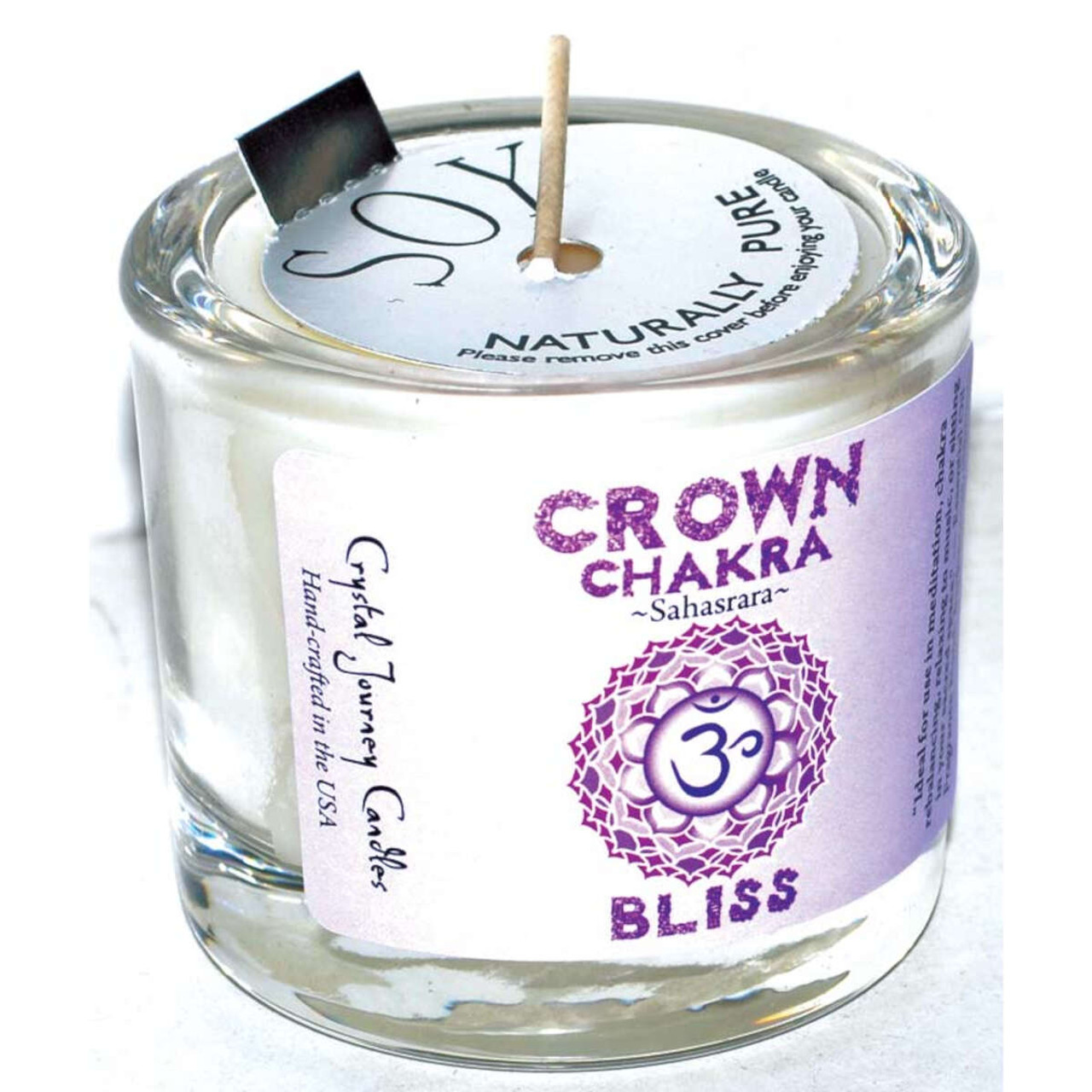 Crown Chakra Soy Votive Candle