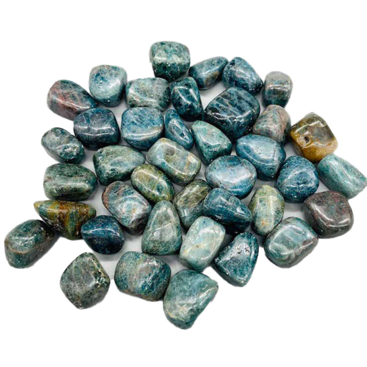 Apatite Tumbled Gemstones 1 lb.