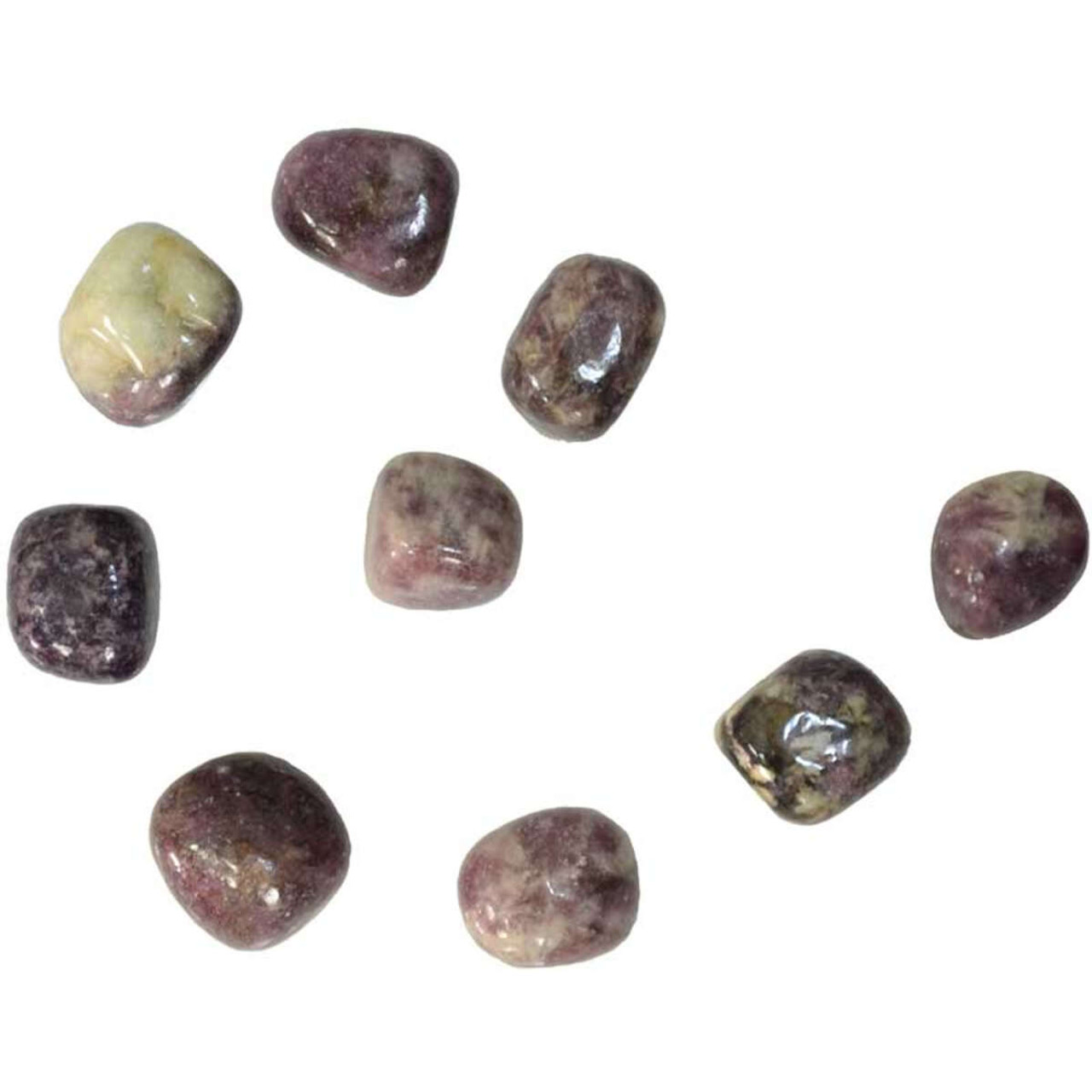 Lepidolite Tumbled Gemstones 1 lb.