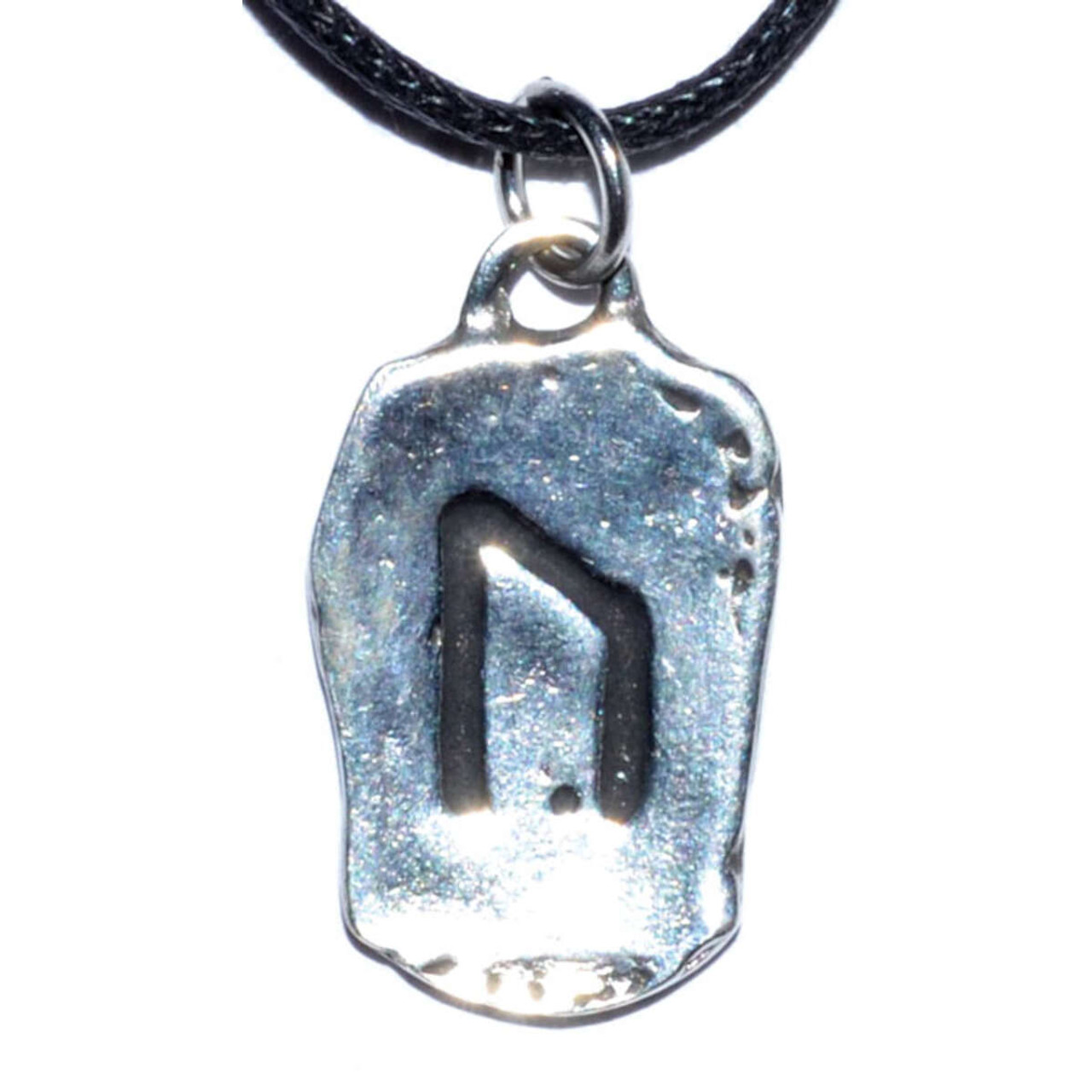 Strength Rune Pewter Pendant