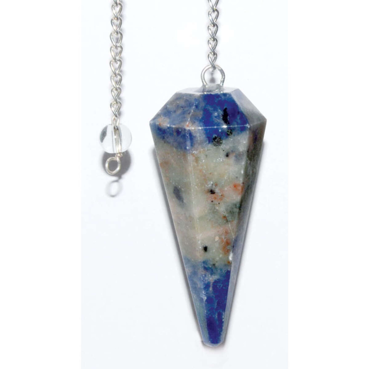 Sodalite Pendulum 6-sided