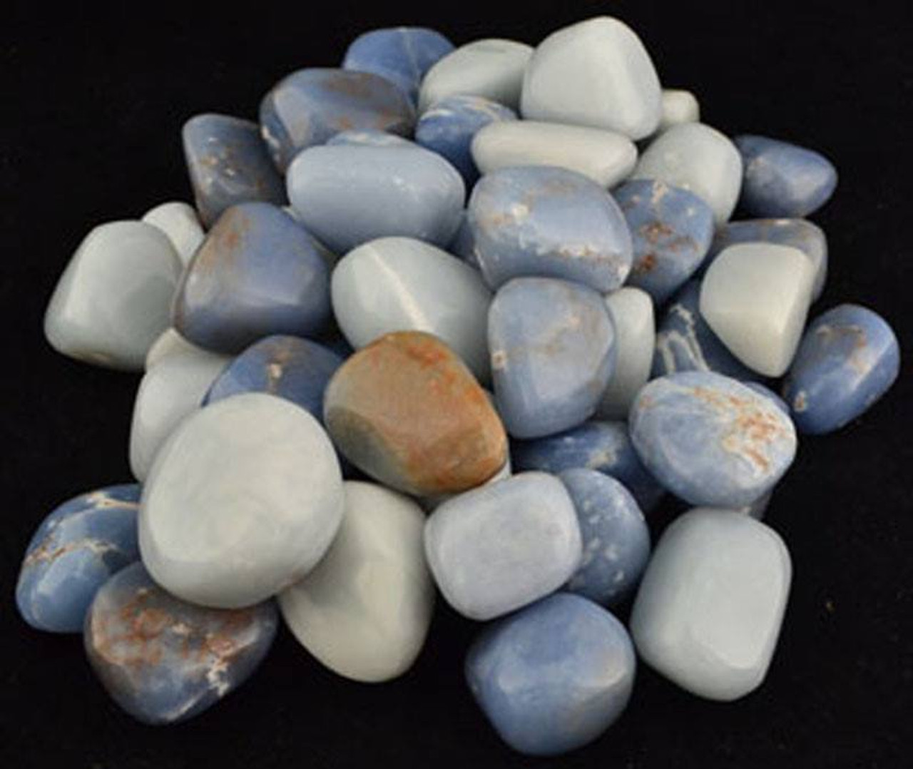 Angelite Tumbled Gemstones 1/4 lb.