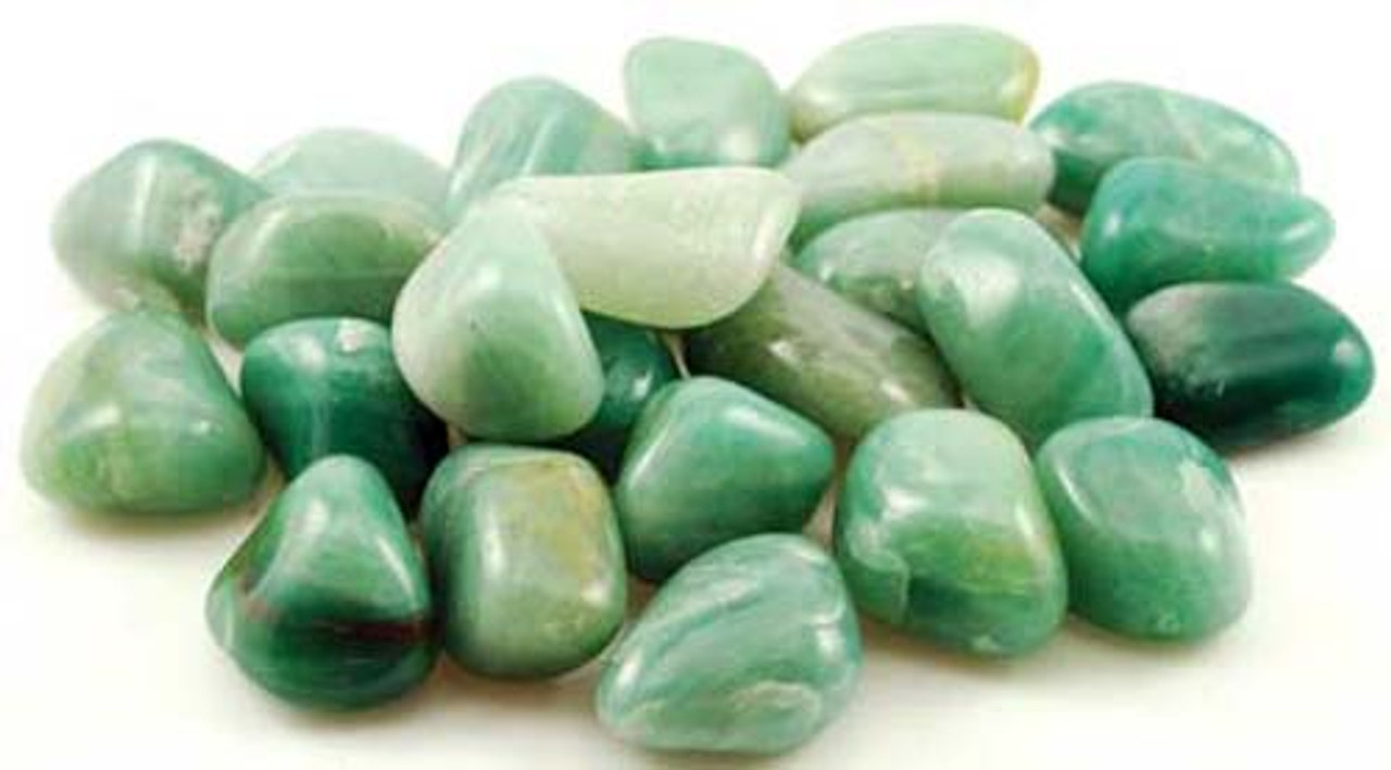 Aventurine Green Tumbled Gemstones 1/4 lb.