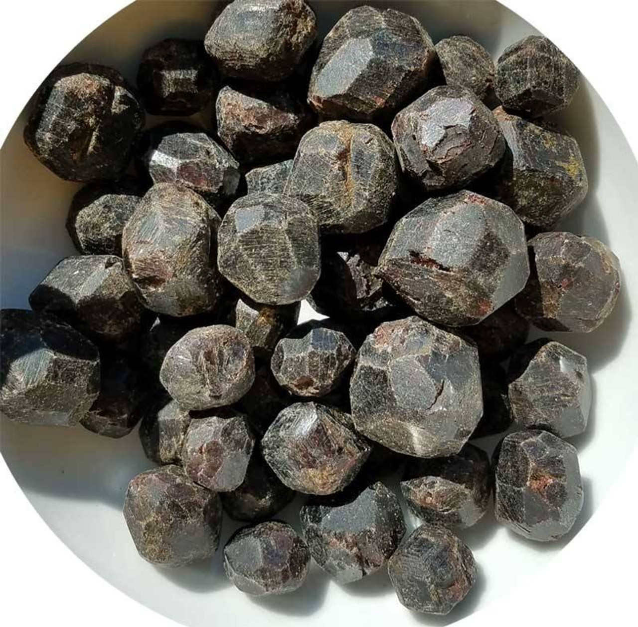 Garnet Dark Red Natural Gemstones 1/4 lb.