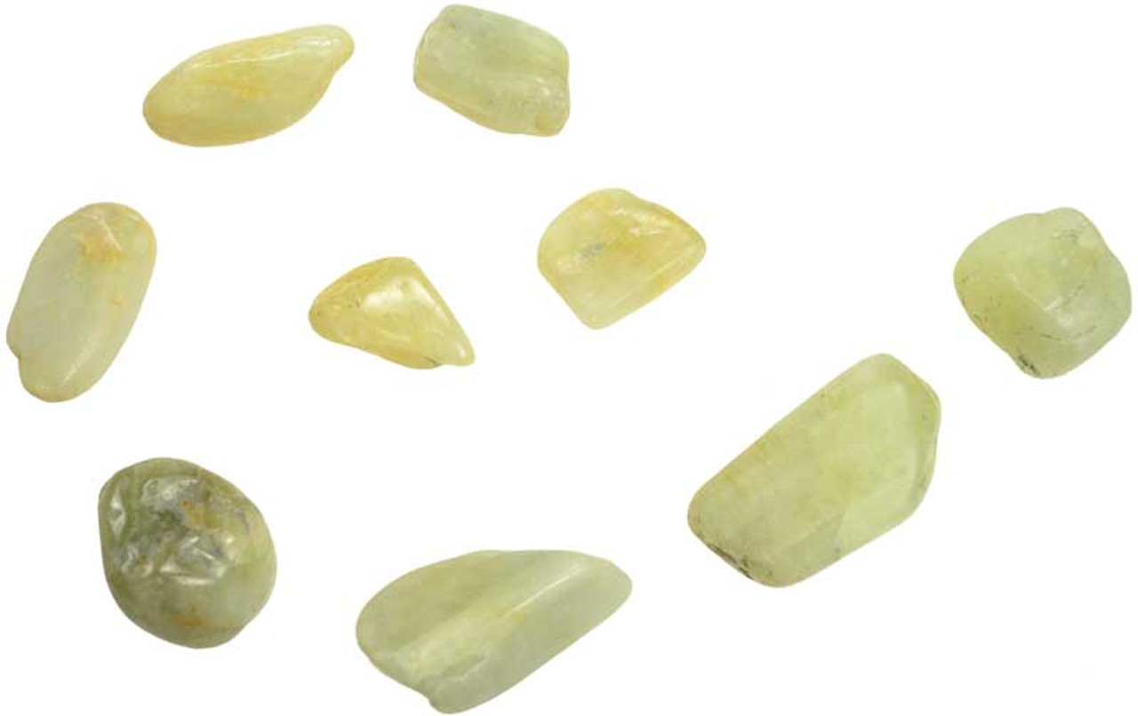 Hiddenite Tumbled Gemstones 1/4 lb.