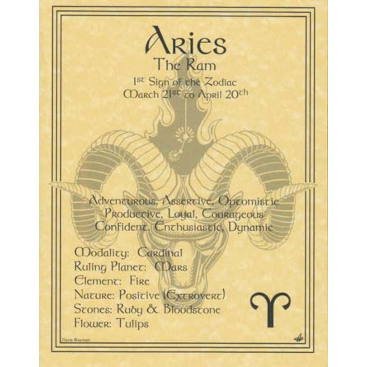 What Are Aries Signs Known For