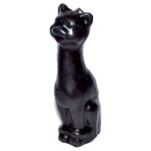 Black Cat Candle 5 1/2"