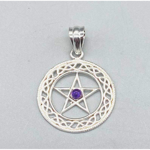 Amethyst Pentagram 30 mm. Amethyst Pentagram 30 mm.