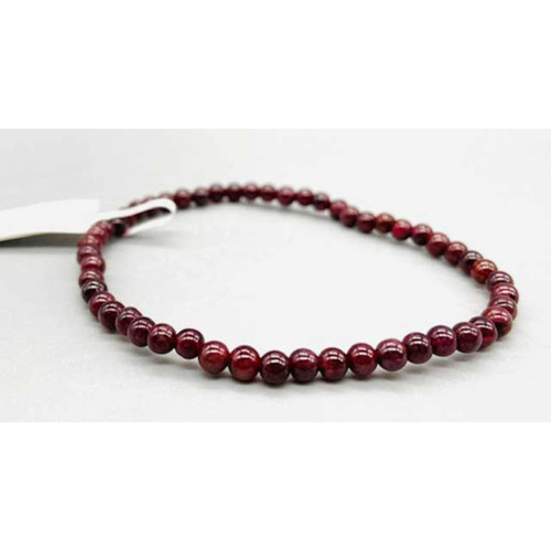 Garnet Bracelet 4 mm. Garnet Bracelet 4 mm.